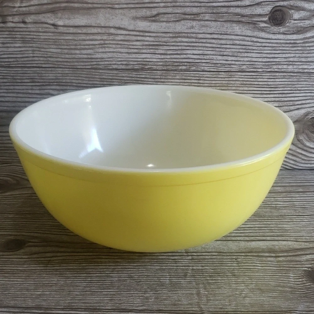 Pyrex primary colors yellow large bowl